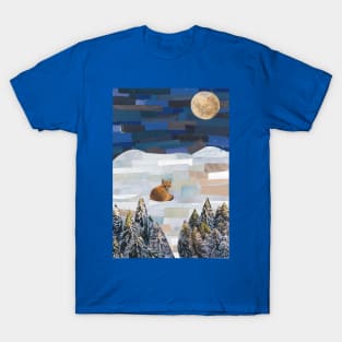 A Fox on a Cold Night T-Shirt